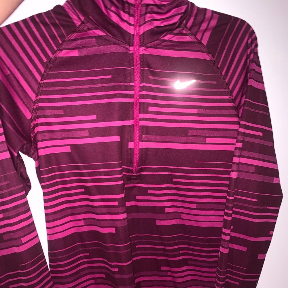 NIKE half-zip pink/Purple